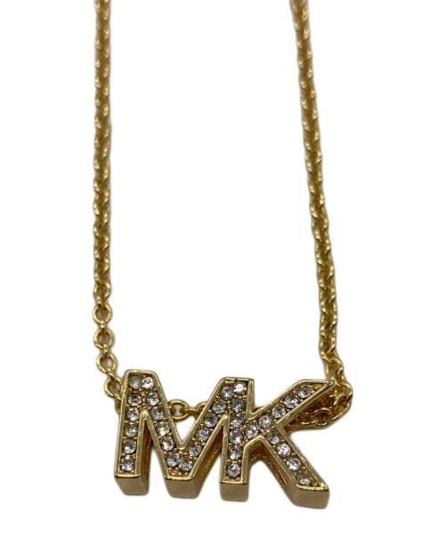 MICHAEL KORS（マイケルコース）MICHAEL KORS (マイケルコース) ロゴネックレス ゴールドの古着・服飾アイテム