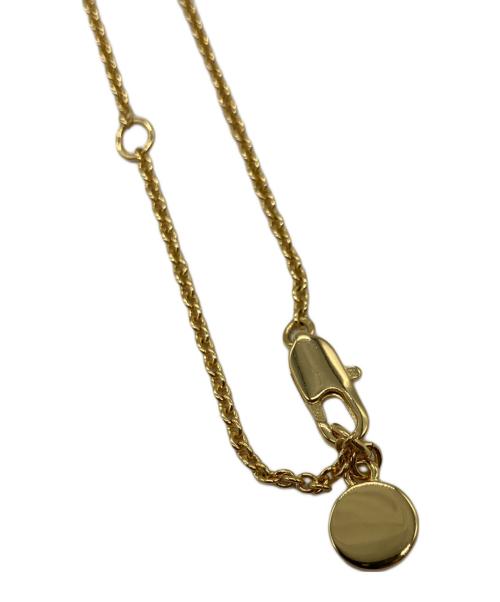 MICHAEL KORS（マイケルコース）MICHAEL KORS (マイケルコース) ロゴネックレス ゴールドの古着・服飾アイテム