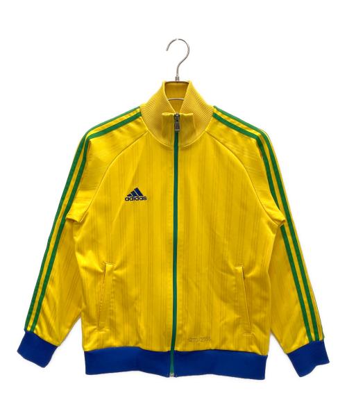 adidas（アディダス）adidas (アディダス) トラックジャケット イエロー サイズ:Lの古着・服飾アイテム