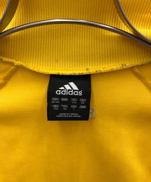 adidas（アディダス）adidas (アディダス) トラックジャケット イエロー サイズ:Lの古着・服飾アイテム
