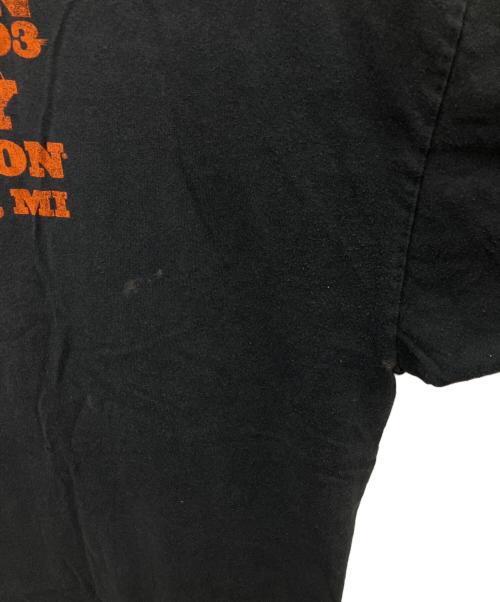 HARLEY-DAVIDSON（ハーレーダビッドソン）HARLEY-DAVIDSON (ハーレーダビッドソン) 半袖カットソー ブラック サイズ:3XLの古着・服飾アイテム