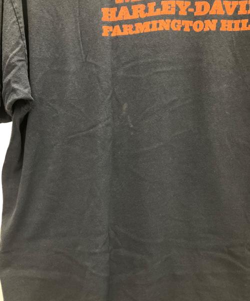 HARLEY-DAVIDSON（ハーレーダビッドソン）HARLEY-DAVIDSON (ハーレーダビッドソン) 半袖カットソー ブラック サイズ:3XLの古着・服飾アイテム