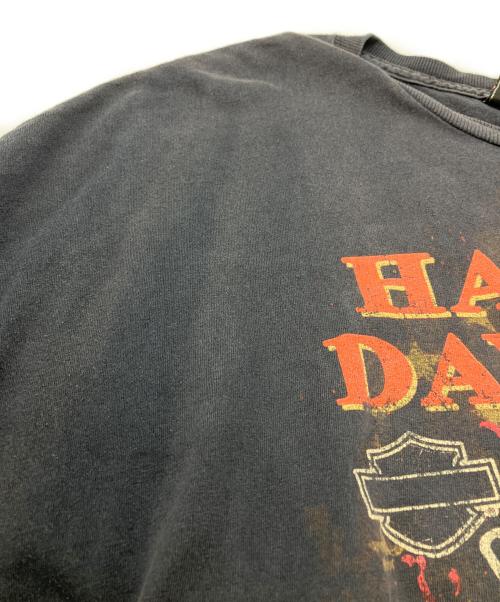 HARLEY-DAVIDSON（ハーレーダビッドソン）HARLEY-DAVIDSON (ハーレーダビッドソン) 半袖カットソー ブラック サイズ:3XLの古着・服飾アイテム