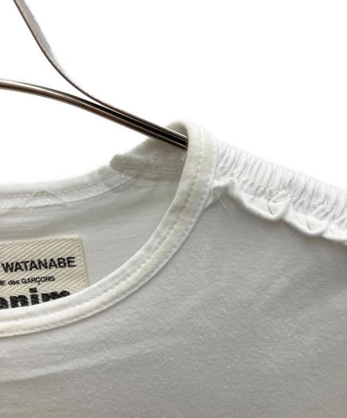 JUNYA WATANABE COMME des GARCONS denim（ジュンヤワタナベ コムデギャルソン デニム）JUNYA WATANABE COMME des GARCONS denim (ジュンヤワタナベ コムデギャルソン デニム) 半袖カットソー ホワイト サイズ:Sの古着・服飾アイテム
