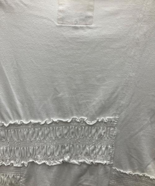 JUNYA WATANABE COMME des GARCONS denim（ジュンヤワタナベ コムデギャルソン デニム）JUNYA WATANABE COMME des GARCONS denim (ジュンヤワタナベ コムデギャルソン デニム) 半袖カットソー ホワイト サイズ:Sの古着・服飾アイテム