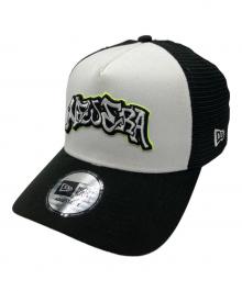 New Era（ニューエラ）の古着「メッシュキャップ」｜ブラック