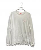 SUPREMEシュプリーム）の古着「長袖カットソー」｜ホワイト