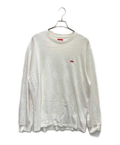 SUPREME（シュプリーム）SUPREME (シュプリーム) 長袖カットソー ホワイト サイズ:Lの古着・服飾アイテム