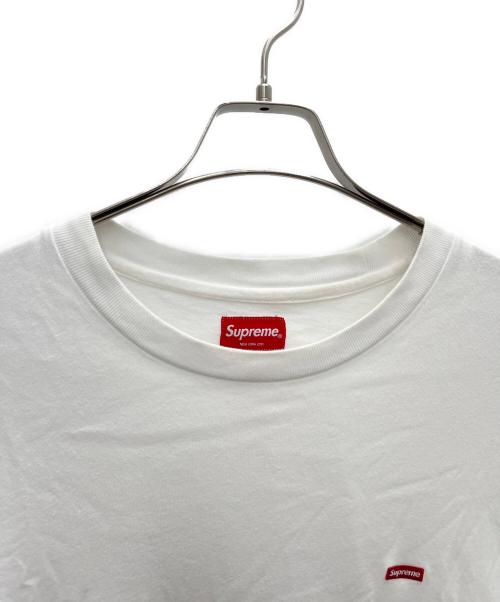 SUPREME（シュプリーム）SUPREME (シュプリーム) 長袖カットソー ホワイト サイズ:Lの古着・服飾アイテム