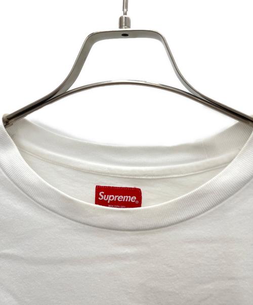 SUPREME（シュプリーム）SUPREME (シュプリーム) 長袖カットソー ホワイト サイズ:Lの古着・服飾アイテム