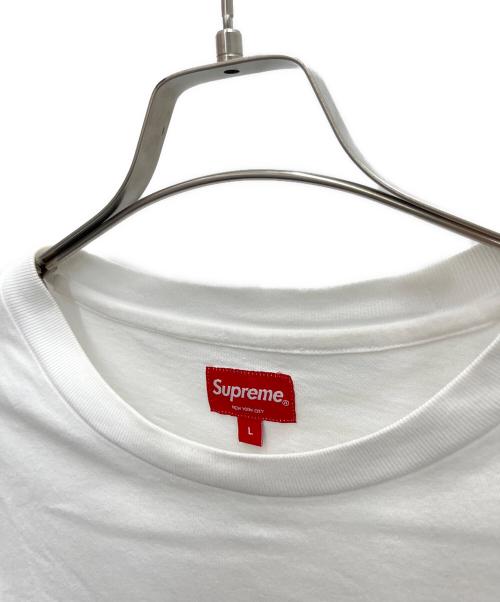 SUPREME（シュプリーム）SUPREME (シュプリーム) 長袖カットソー ホワイト サイズ:Lの古着・服飾アイテム