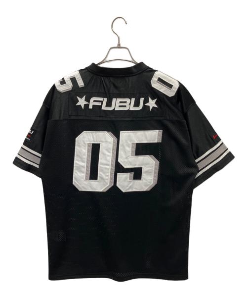 FUBU（フブ）FUBU (フブ) ゲームシャツ ブラック サイズ:Mの古着・服飾アイテム