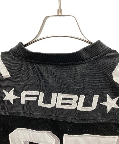 FUBU（フブ）FUBU (フブ) ゲームシャツ ブラック サイズ:Mの古着・服飾アイテム