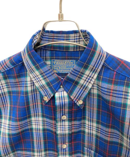 PENDLETON（ペンドルトン）PENDLETON (ペンドルトン) 長袖シャツ ブルー サイズ:Mの古着・服飾アイテム