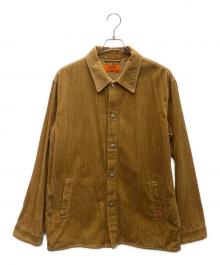 UNIVERSAL OVERALL×MORGAN HOMME（ユニバーサルオーバーオール×モルガンオム）の古着「コーデュロイジャケット」｜ブラウン