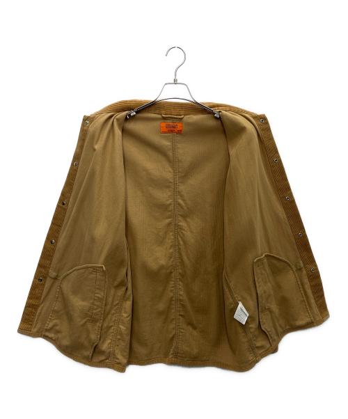 UNIVERSAL OVERALL（ユニバーサルオーバーオール）UNIVERSAL OVERALL (ユニバーサルオーバーオール) MORGAN HOMME (モルガンオム) コーデュロイジャケット ブラウン サイズ:Lの古着・服飾アイテム