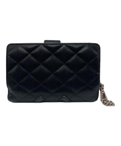 CHANEL（シャネル）CHANEL (シャネル) 2つ折り財布 ブラックの古着・服飾アイテム