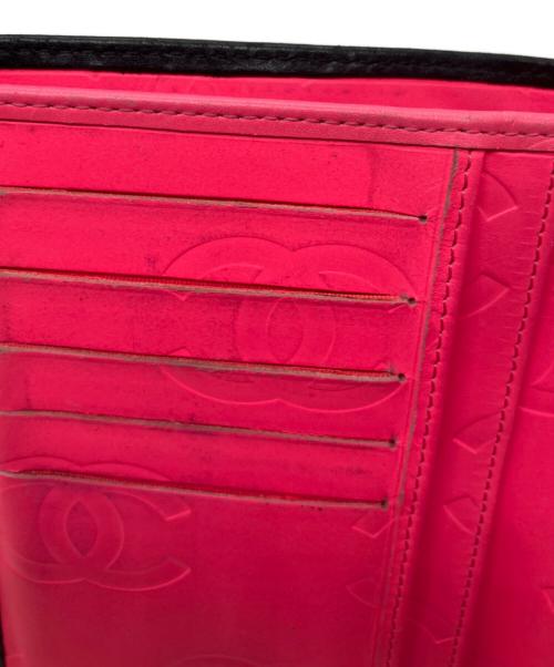 CHANEL（シャネル）CHANEL (シャネル) 2つ折り財布 ブラックの古着・服飾アイテム