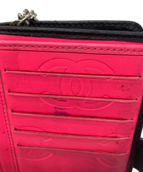 CHANEL（シャネル）CHANEL (シャネル) 2つ折り財布 ブラックの古着・服飾アイテム