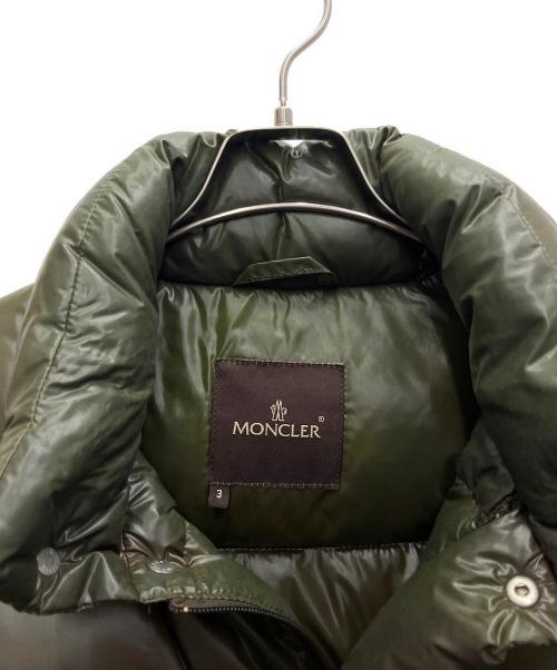 MONCLER（モンクレール）MONCLER (モンクレール) ダウンジャケット ブラウン サイズ:3の古着・服飾アイテム