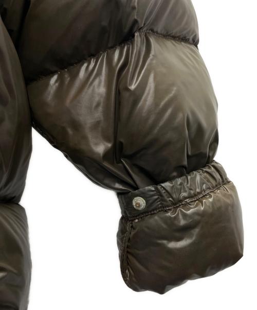 MONCLER（モンクレール）MONCLER (モンクレール) ダウンジャケット ブラウン サイズ:3の古着・服飾アイテム