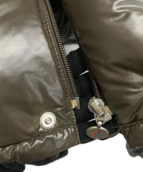 MONCLER（モンクレール）MONCLER (モンクレール) ダウンジャケット ブラウン サイズ:3の古着・服飾アイテム