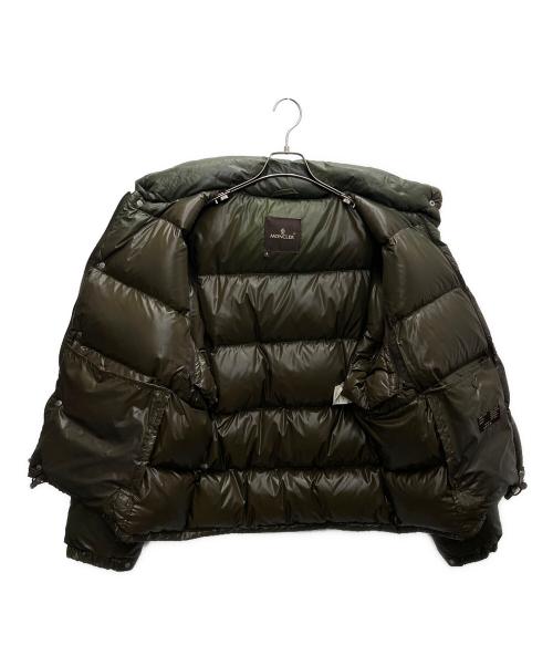 MONCLER（モンクレール）MONCLER (モンクレール) ダウンジャケット ブラウン サイズ:3の古着・服飾アイテム