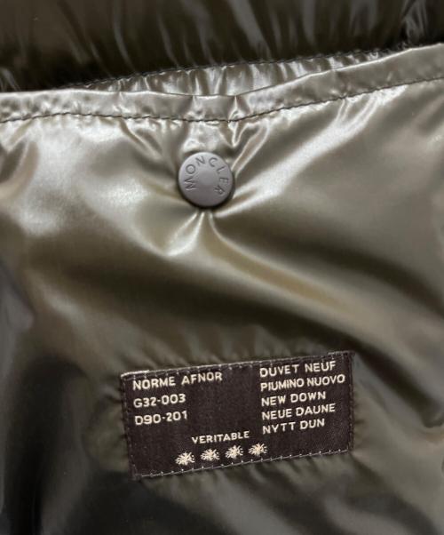 MONCLER（モンクレール）MONCLER (モンクレール) ダウンジャケット ブラウン サイズ:3の古着・服飾アイテム