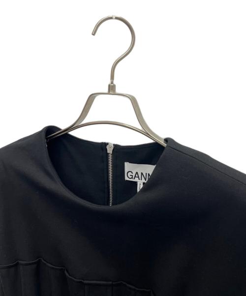 GANNI（ガニー）GANNI (ガニー) ノースリーブワンピース ブラック サイズ:42の古着・服飾アイテム