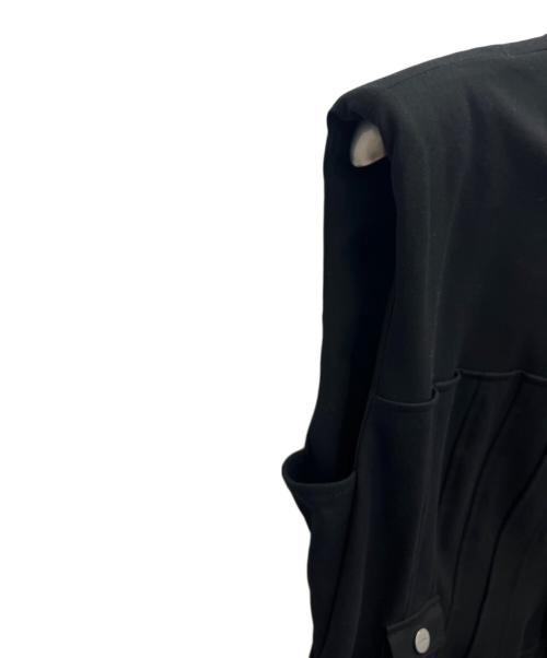 GANNI（ガニー）GANNI (ガニー) ノースリーブワンピース ブラック サイズ:42の古着・服飾アイテム