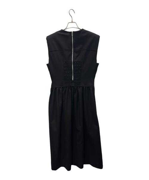 GANNI（ガニー）GANNI (ガニー) ノースリーブワンピース ブラック サイズ:42の古着・服飾アイテム