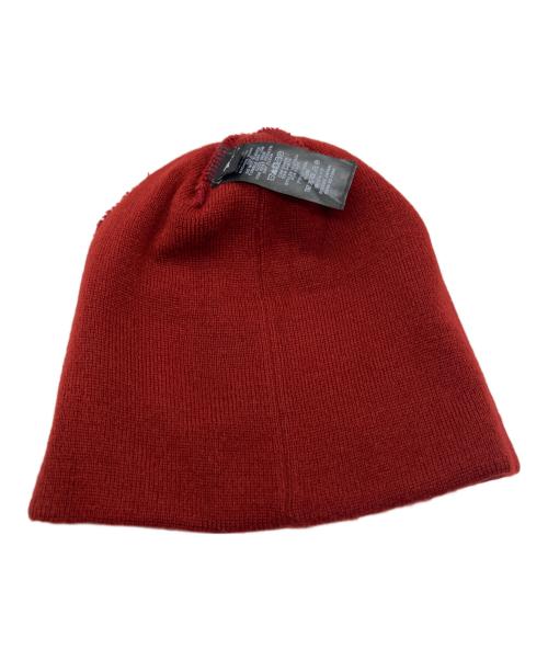 stussy（ステューシー）stussy (ステューシー) ニット帽 ブルー×レッドの古着・服飾アイテム
