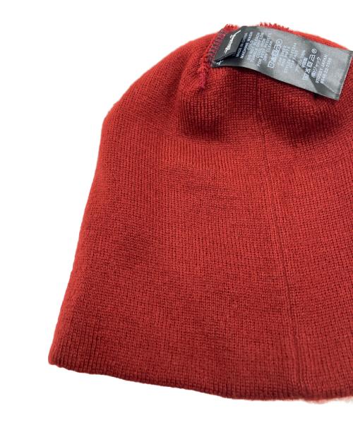 stussy（ステューシー）stussy (ステューシー) ニット帽 ブルー×レッドの古着・服飾アイテム