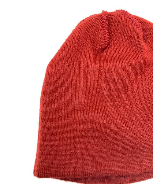stussy（ステューシー）stussy (ステューシー) ニット帽 ブルー×レッドの古着・服飾アイテム