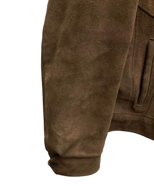 Schott（ショット）Schott (ショット) スウェードレザージャケット ブラウン サイズ:42の古着・服飾アイテム