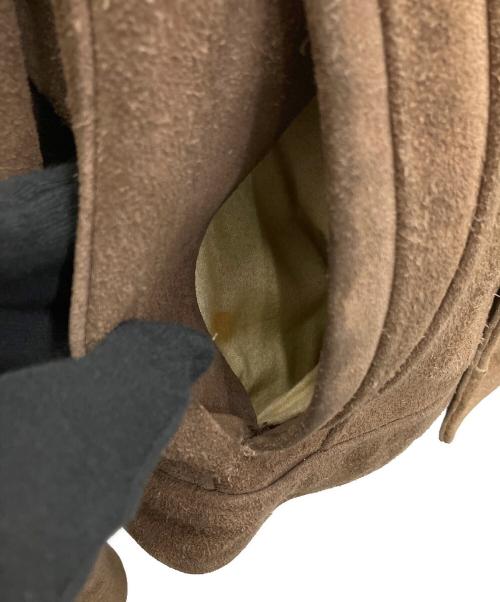 Schott（ショット）Schott (ショット) スウェードレザージャケット ブラウン サイズ:42の古着・服飾アイテム