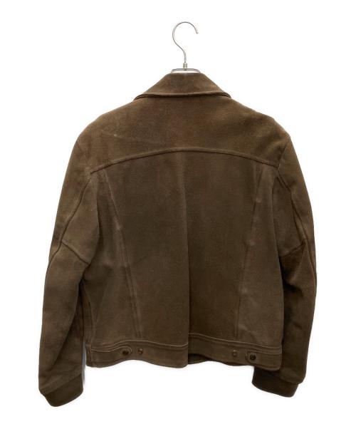 Schott（ショット）Schott (ショット) スウェードレザージャケット ブラウン サイズ:42の古着・服飾アイテム