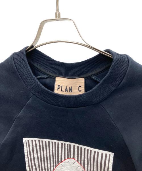 PLAN C（プランシー）Plan C (プランシー) スウェット ネイビー サイズ:Sの古着・服飾アイテム
