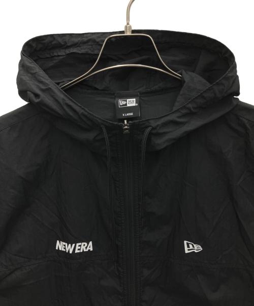 New Era（ニューエラ）New Era (ニューエラ) ナイロンジャケット ブラック サイズ:XLの古着・服飾アイテム