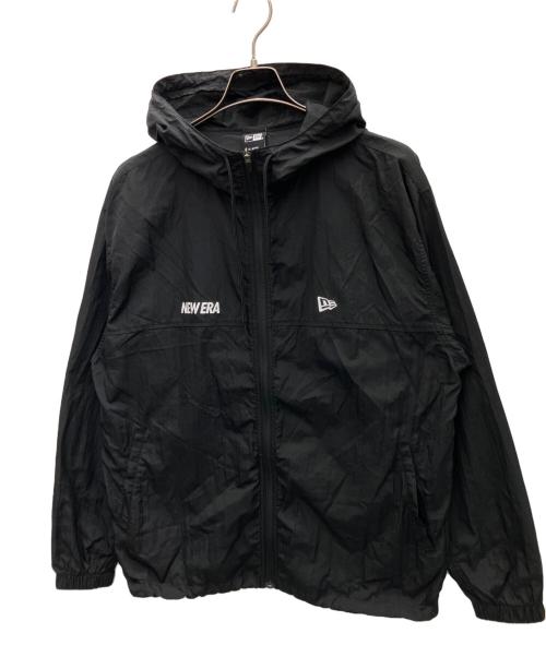 New Era（ニューエラ）New Era (ニューエラ) ナイロンジャケット ブラック サイズ:XLの古着・服飾アイテム
