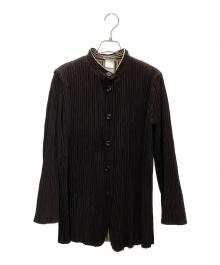 ISSEY MIYAKE（イッセイミヤケ）の古着「長袖シャツ」｜ブラック