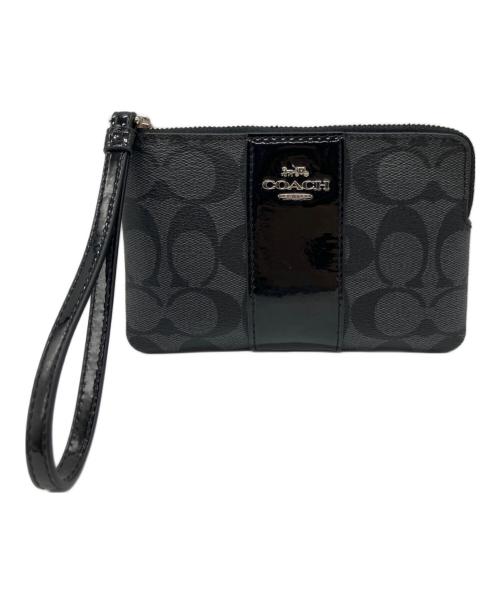 COACH（コーチ）COACH (コーチ) ポーチ ブラックの古着・服飾アイテム