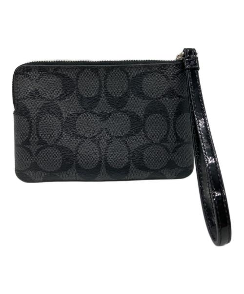 COACH（コーチ）COACH (コーチ) ポーチ ブラックの古着・服飾アイテム