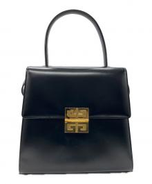 GIVENCHY（ジバンシィ）の古着「2WAYハンドバッグ」｜ブラック×ゴールド