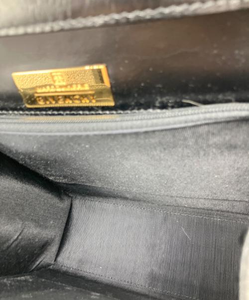 GIVENCHY（ジバンシィ）GIVENCHY (ジバンシィ) 2WAYハンドバッグ ブラック×ゴールドの古着・服飾アイテム