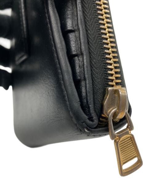Yves Saint Laurent（イヴサンローラン）Yves Saint Laurent (イヴサンローラン) 2つ折り財布 ブラックの古着・服飾アイテム