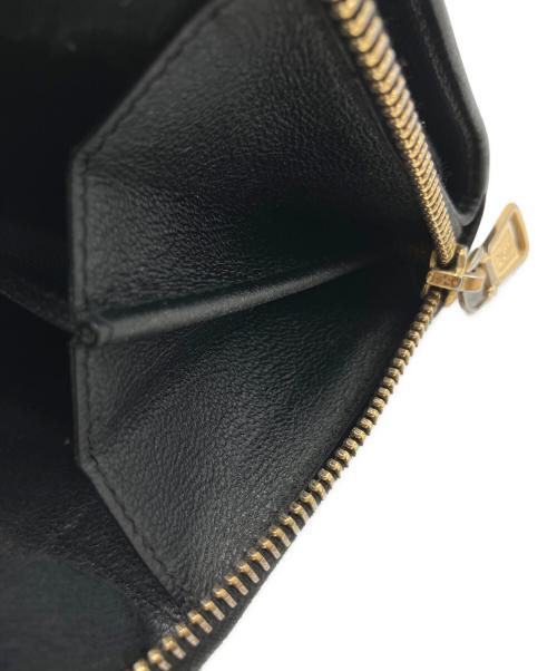 Yves Saint Laurent（イヴサンローラン）Yves Saint Laurent (イヴサンローラン) 2つ折り財布 ブラックの古着・服飾アイテム