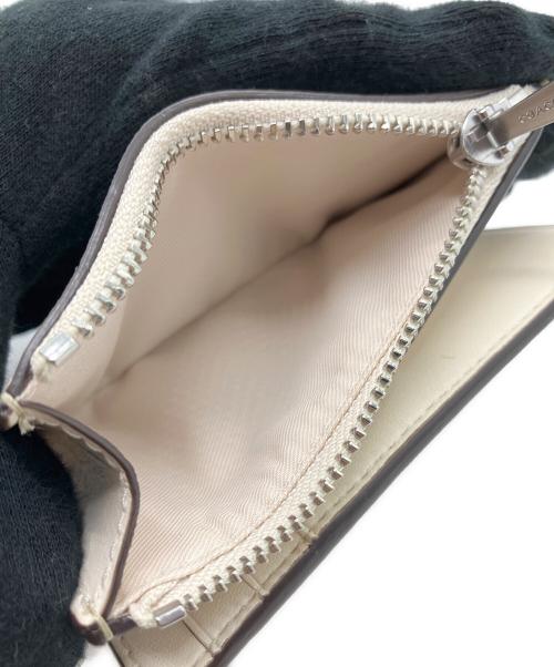 COACH（コーチ）COACH (コーチ) 2つ折り財布 ベージュの古着・服飾アイテム