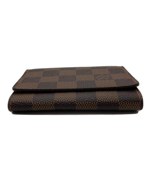 LOUIS VUITTON（ルイ ヴィトン）LOUIS VUITTON (ルイ ヴィトン) アンヴェロップ・カルト・ドゥ・ヴィジット ブラウンの古着・服飾アイテム