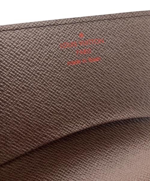 LOUIS VUITTON（ルイ ヴィトン）LOUIS VUITTON (ルイ ヴィトン) アンヴェロップ・カルト・ドゥ・ヴィジット ブラウンの古着・服飾アイテム